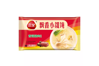 San Quan Mushroom Pork Wontons 三全香菇猪肉小馄饨 300GM（VIP会员价：RM5.30）